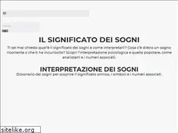 Sites similar to ilsignificatodeisogni.it