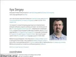 Sites similar to ilyasergey.net