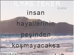 Sites similar to ilyasteker.com