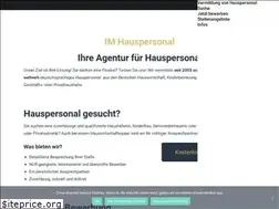 Sites similar to im-hauspersonal.de