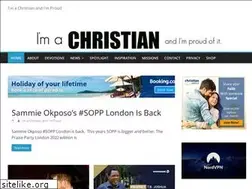 Sites similar to imachristianandimproud.com