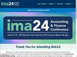 Sites similar to imaconference.org