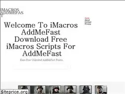 Sites similar to imacrosaddmefast.blogspot.com