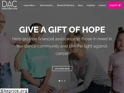Sites similar to imadanceragainstcancer.org