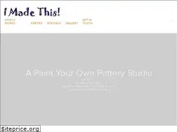 Sites similar to imadethispottery.com
