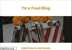 Sites similar to imafoodblog.com