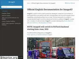 Sites similar to imageai.readthedocs.io