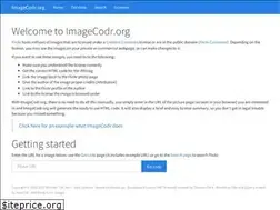 Sites similar to imagecodr.org