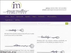 Sites similar to imagematterspromotions.com