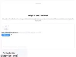 Sites similar to imagetotext.io