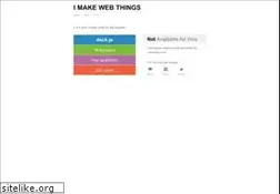 Sites similar to imakewebthings.com