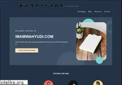 Sites similar to imamwahyudi.com