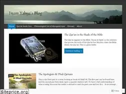 Sites similar to imamyahyasite.wordpress.com