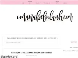 Sites similar to imanabdulrahim.blogspot.my