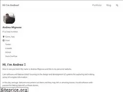 Sites similar to imandrea.me