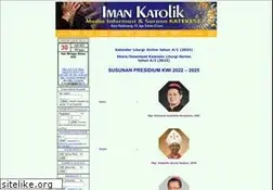 Sites similar to imankatolik.or.id