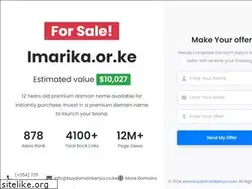 Sites similar to imarika.org