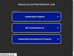 Sites similar to imasocialentrepreneur.com