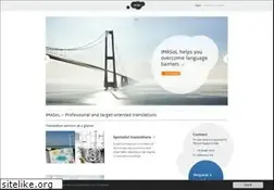 Sites similar to imasol-translations.com