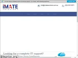 Sites similar to imatesolutions.com.au