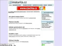 Sites similar to imaturita.cz