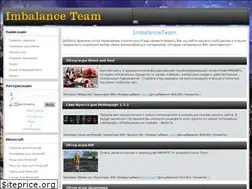Sites similar to imbalanceteam.ru