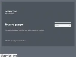Sites similar to imbg.com
