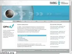 Sites similar to imbg.de
