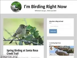 Sites similar to imbirdingrightnow.com