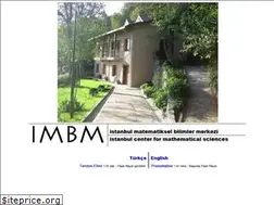 Sites similar to imbm.org.tr