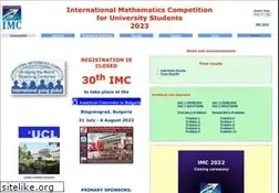 Sites similar to imc-math.org.uk