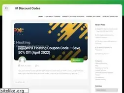 Sites similar to imdiscountcodes.com