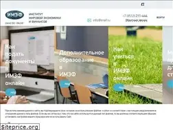 Sites similar to imef.ru
