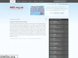 Sites similar to imei.org.uk