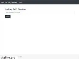 Sites similar to imeitacdb.com