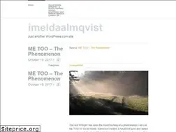 Sites similar to imeldaalmqvist.wordpress.com