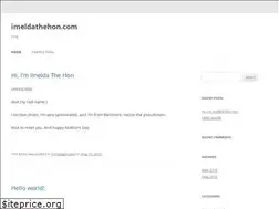 Sites similar to imeldathehon.com