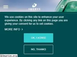 Sites similar to imerys.com