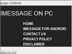 Sites similar to imessageforpcc.com