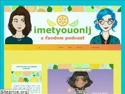 Sites similar to imetyouonljpodcast.com