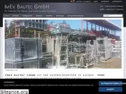 Sites similar to imex-geruest.de