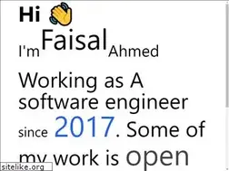 Sites similar to imfaisal.me