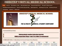 Sites similar to imhotepvirtualmedsch.com