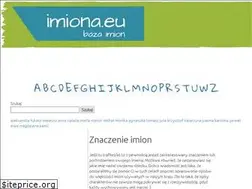 Sites similar to imiona.eu