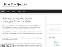 Sites similar to imissyouquotes.org