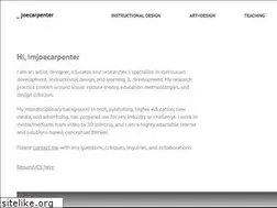 Sites similar to imjoecarpenter.com