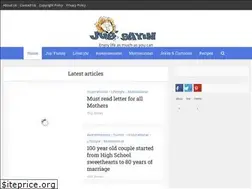 Sites similar to imjussayin.co