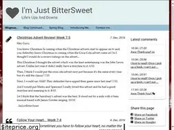 Sites similar to imjustbittersweet.simplesite.com