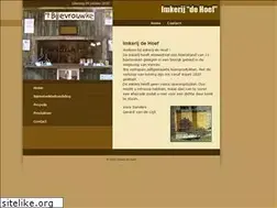 Sites similar to imkerijdehoef.nl