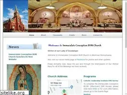 Sites similar to immaculateconceptionallentown.org